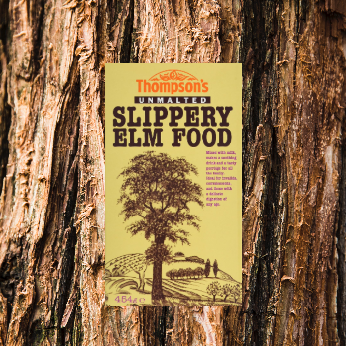 Slippery Elm (Ulmus Fulva) has been a herbal remedy in North America for centuries, trees can live up to 200 years. The inner bark can be used to cultivate food and create a soothing, easily digested beverage which has been nourishing children to the elderly for generations.