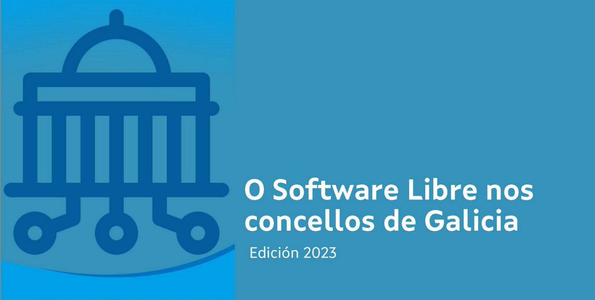 📢 O 84,1% dos concellos galegos usan software libre

🖥️ Segundo o informe 2023, aumenta o uso en aplicacións e servidores municipais.
As principais demandas? Formación e apoio técnico. 
mancomun.gal/novas/o-softwa…
📊📎 #SoftwareLibre #Galicia #eConcellos