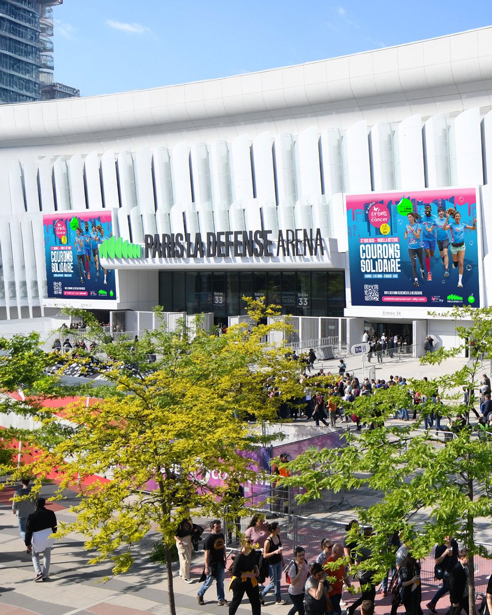 Imagine for Margo (@imagineformargo) on Twitter photo 📣 <a href="/ParisLaDefArena/">Paris La Défense Arena</a> ouvre ses portes aux participants de notre course Enfants sans Cancer City 🤩 Un moment exceptionnel pour nos coureurs solidaires qui auront l’opportunité de traverser cette salle mythique ! Vivez cette expérience magique le 27 mai 👉 enfantssanscancer-city.com 📣 <a href="/ParisLaDefArena/">Paris La Défense Arena</a> ouvre ses portes aux participants de notre course Enfants sans Cancer City 🤩 Un moment exceptionnel pour nos coureurs solidaires qui auront l’opportunité de traverser cette salle mythique ! Vivez cette expérience magique le 27 mai 👉 enfantssanscancer-city.com