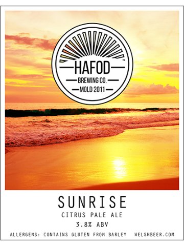 Oldham Beer Festival (@oldhambeerfest) on Twitter photo From Mold to Oldham: <a href="/hafodbrewery/">Hafod Brewing Co Ltd</a> will bring a pale and a porter to the Queen Elizabeth Hall on 11th & 12th April.
Sunrise (3.8%) has good citrus flavours and a crisp grapefruit bitterness. Vanilla Porter (4.5%) uses organic vanilla. From Mold to Oldham: <a href="/hafodbrewery/">Hafod Brewing Co Ltd</a> will bring a pale and a porter to the Queen Elizabeth Hall on 11th & 12th April.
Sunrise (3.8%) has good citrus flavours and a crisp grapefruit bitterness. Vanilla Porter (4.5%) uses organic vanilla.