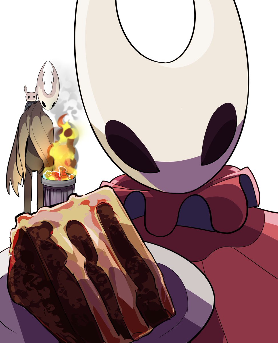 Victoria6545's tweet image. Cake?
#silksong #hollowknight