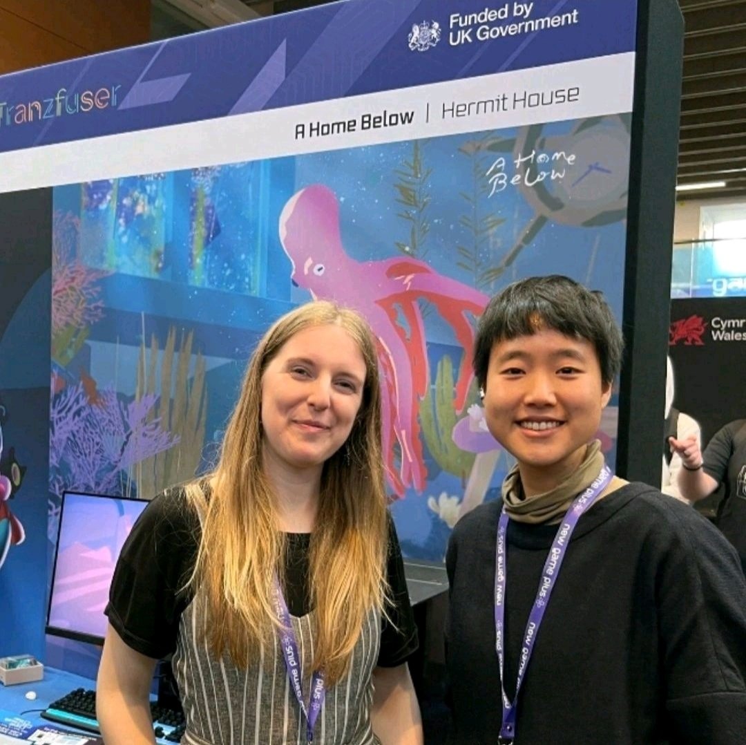 Hermit House (@hermithouseltd) on Twitter photo Day 1 of New Game Plus <a href="/londongamesfest/">London Games Festival</a> is complete. Come and say hi during Day 2 if you haven't already and play our brand new demo ✨ big thanks to <a href="/ukgamesfund/">UK Games Fund</a> <a href="/Tranzfuser/">Tranzfuser</a> for the opportunity to showcase alongside so many talented emerging game studios 🌊 Day 1 of New Game Plus <a href="/londongamesfest/">London Games Festival</a> is complete. Come and say hi during Day 2 if you haven't already and play our brand new demo ✨ big thanks to <a href="/ukgamesfund/">UK Games Fund</a> <a href="/Tranzfuser/">Tranzfuser</a> for the opportunity to showcase alongside so many talented emerging game studios 🌊