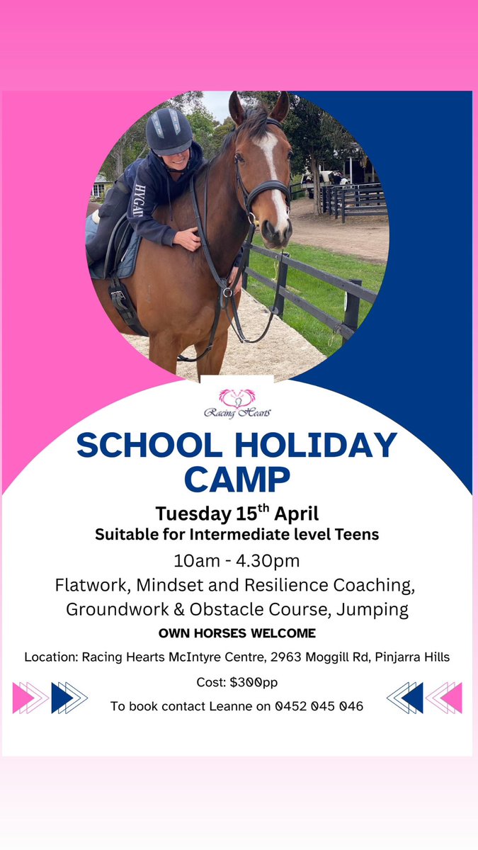 Book now for our QLD School Holiday Camp 🏕️