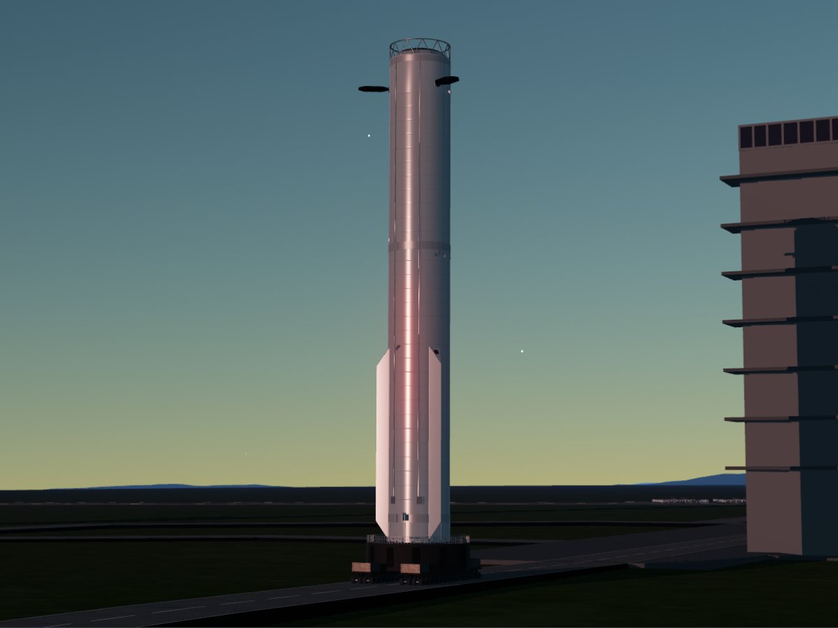 OLA_OLN_OAM's tweet photo. Booster Block 2 BN1
#SpaceX #Straship #JunoNewOrigin https://t.co/GyUJm4t3Py