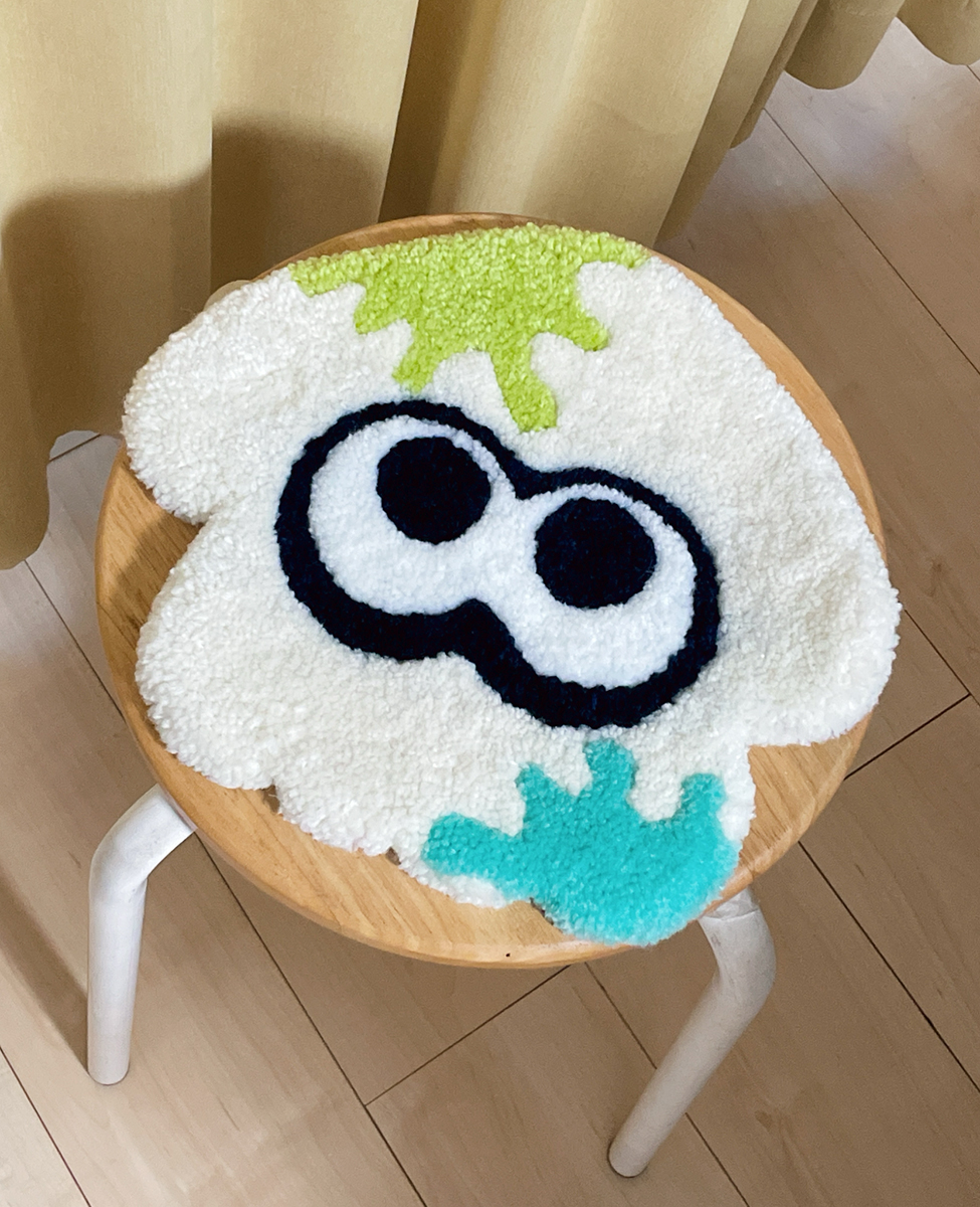 試作で作った爽やか白イカちゃんは恋人氏にプレゼント🩵
喜んでもらえました！