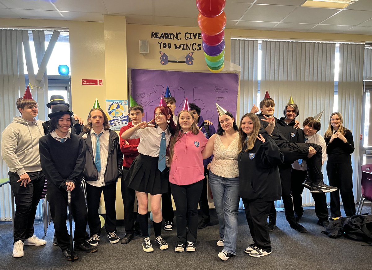 CHS_The Library 2020 (@chs_thelibrary) on Twitter photo Can’t believe I’m saying cheerio to this fantastic bunch of S6 it’s always emotional 😭 <a href="/clydebankhigh/">Clydebank High</a> @wdcllibraries wishing you all the best of luck on your exciting journey. You’ll be missed. #leavers Can’t believe I’m saying cheerio to this fantastic bunch of S6 it’s always emotional 😭 <a href="/clydebankhigh/">Clydebank High</a> @wdcllibraries wishing you all the best of luck on your exciting journey. You’ll be missed. #leavers