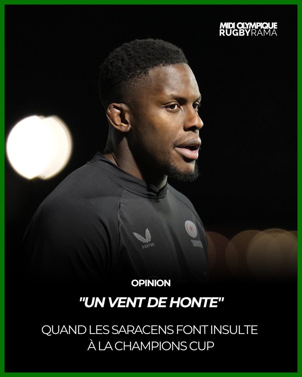 OPINION ✍️
Les Saracens ont surpris, cette semaine, en annonçant qu'ils laisseraient tous les internationaux au repos au moment de prendre la route pour Toulon. Une insulte à la Champions Cup, qui les a faits triplement rois.

L'article > shorturl.at/mO7qH