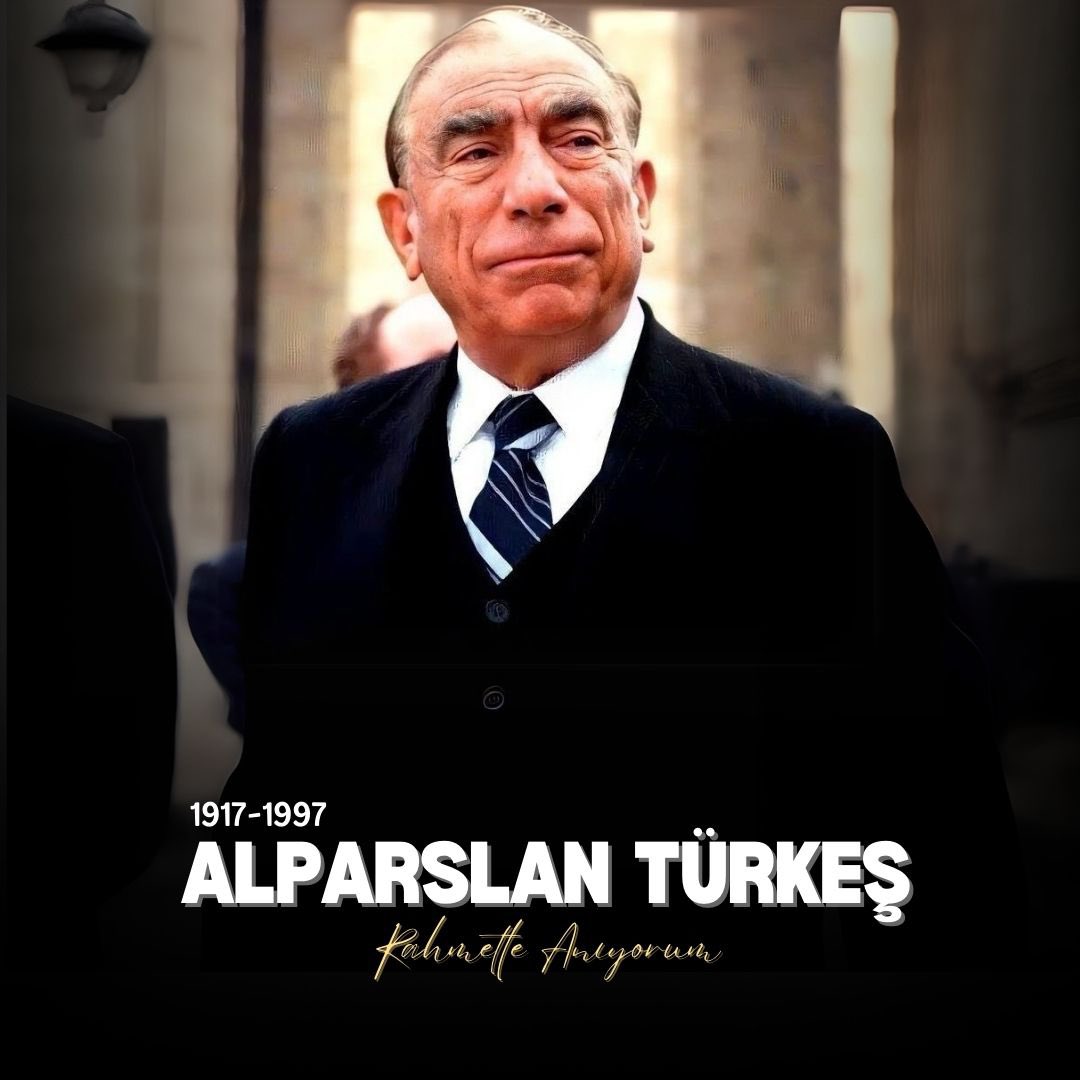 Milliyetçi Hareket Partisi’nin Kurucu Genel Başkanı, Türk siyasi tarihinin müstesna isimlerinden, büyük devlet ve dava adamı merhum Alparslan Türkeş’i vefatının 28.yıl dönümünde rahmet ve minnetle anıyorum.