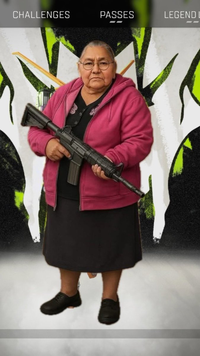 xvaleonx's tweet photo. Ya tienen el skin de la abuelita embargos hijas? 🤣 #apexfails #apexfailmoments #apex #apexlegends #apexklegendsclips #apexlegendsmemes #apexlegend #apexlegendsfunny #apexmemes #apexlegendscommunity  #apexmemesdaily #apexlegendstips #xbox #playstation https://t.co/Ps3Ui3qRou
