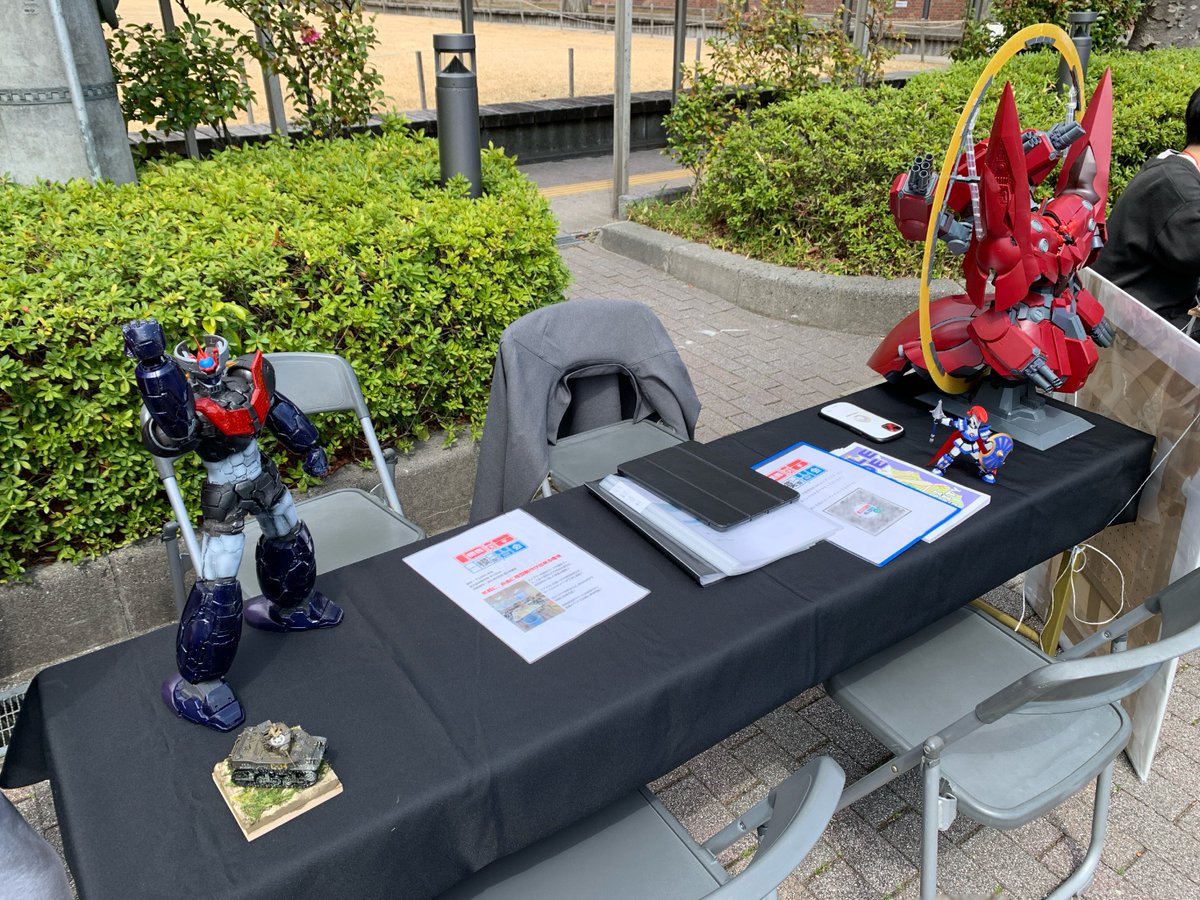 KUModellersClub's tweet image. 新歓最終日！！今日もブース１３６で説明会実施中です！ぜひ来てくださいね！