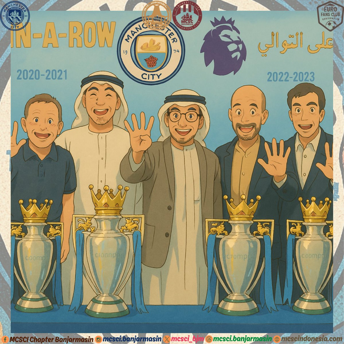 mcsci_bjm's tweet photo. Foto-foto mahal, jangan ditiru, hanya dilakukan oleh profesional @ManCity 🤫

#mcscibjm #mcscindonesia #mancity #eurofansbanjarmasin #supersoccerbanjarmasin https://t.co/RW9jJLGxQ9