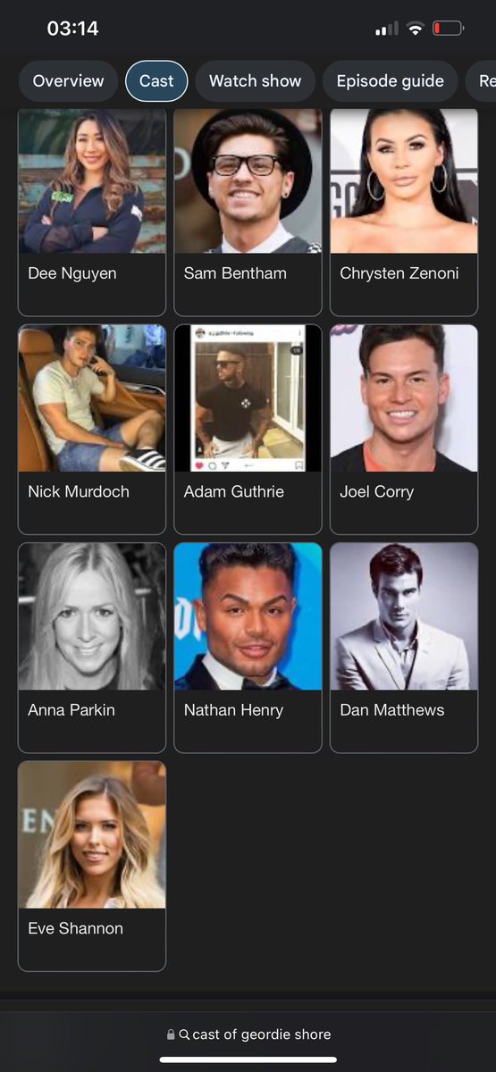 wait if you google the cast of Geordie Shore <a href="/mtvgeordieshore/">Geordie Shore</a> .. tell me why they’ve positioned Nathan right at the end after JOEL CORRY and ANNA LMAO???