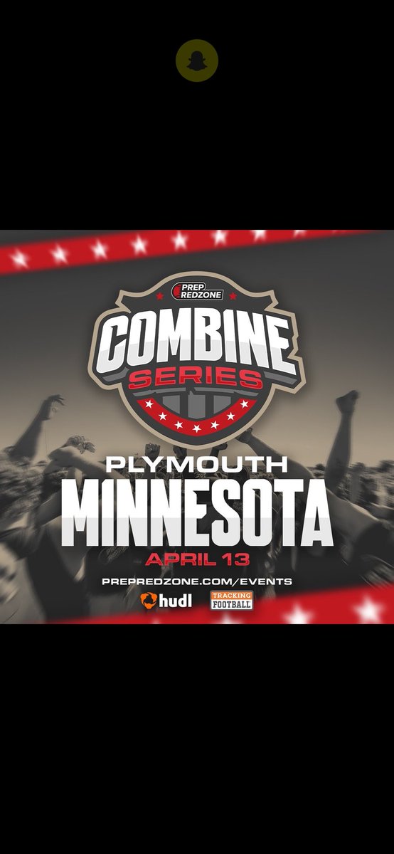 Thank you, <a href="/PrepRedzoneMN/">Prep Redzone Minnesota</a>, for the combine invite.