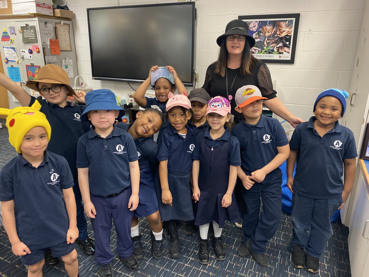 marietculver's tweet image. Hat Day!! @vbschools @SeatackDream #MathMonth
