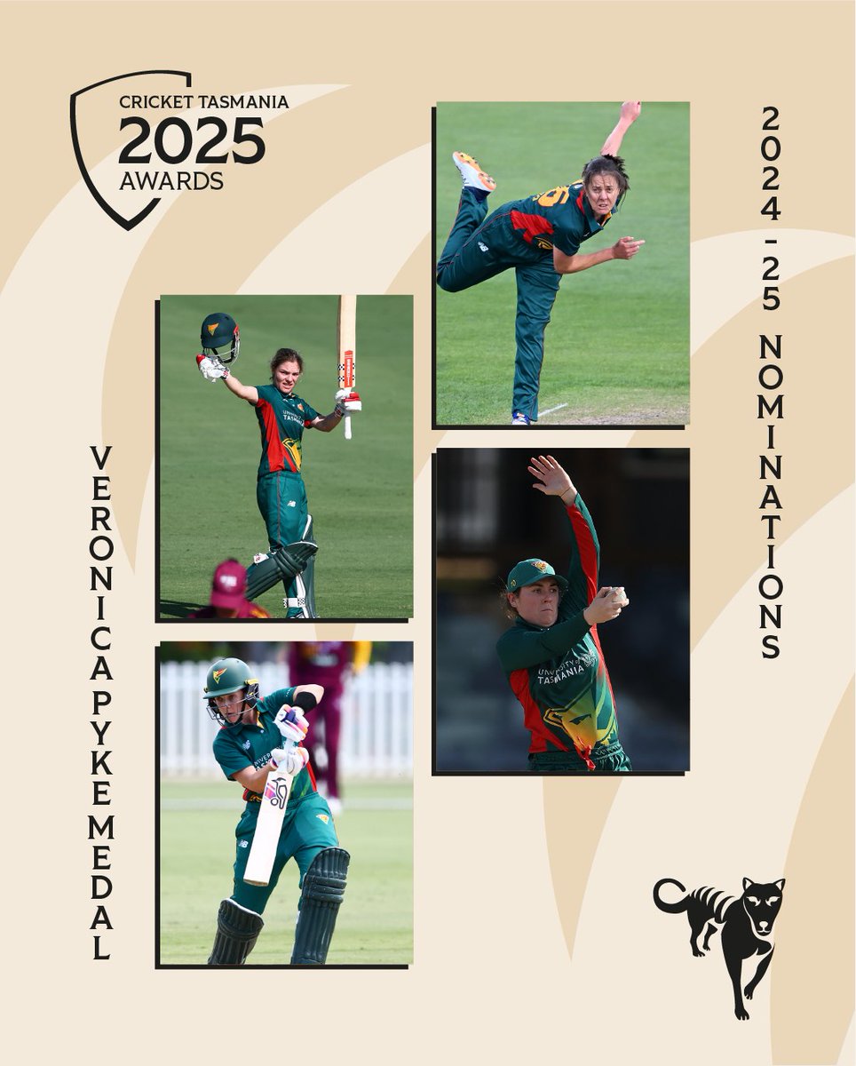 Four nominees for the Veronica Pyke Medal, only one winner!

Who is your choice as the 2024 - 205 Veronica Pyke Medallist?