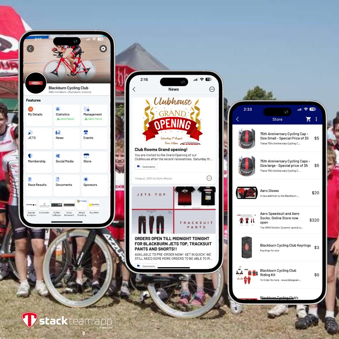 Stack Team App (@teamapp) on Twitter photo 🚴 Team App of the Month: <a href="/bbnCC_Racing/">BlackburnCyclingClub</a>! 🚴
Blackburn Cycling Club is taking full advantage of Stack Team App to engage members and drive success! 👏
Fantastic work, Blackburn Cycling Club! 🎉 Keep pedalling forward with Stack Team App! 🚴 Team App of the Month: <a href="/bbnCC_Racing/">BlackburnCyclingClub</a>! 🚴
Blackburn Cycling Club is taking full advantage of Stack Team App to engage members and drive success! 👏
Fantastic work, Blackburn Cycling Club! 🎉 Keep pedalling forward with Stack Team App!