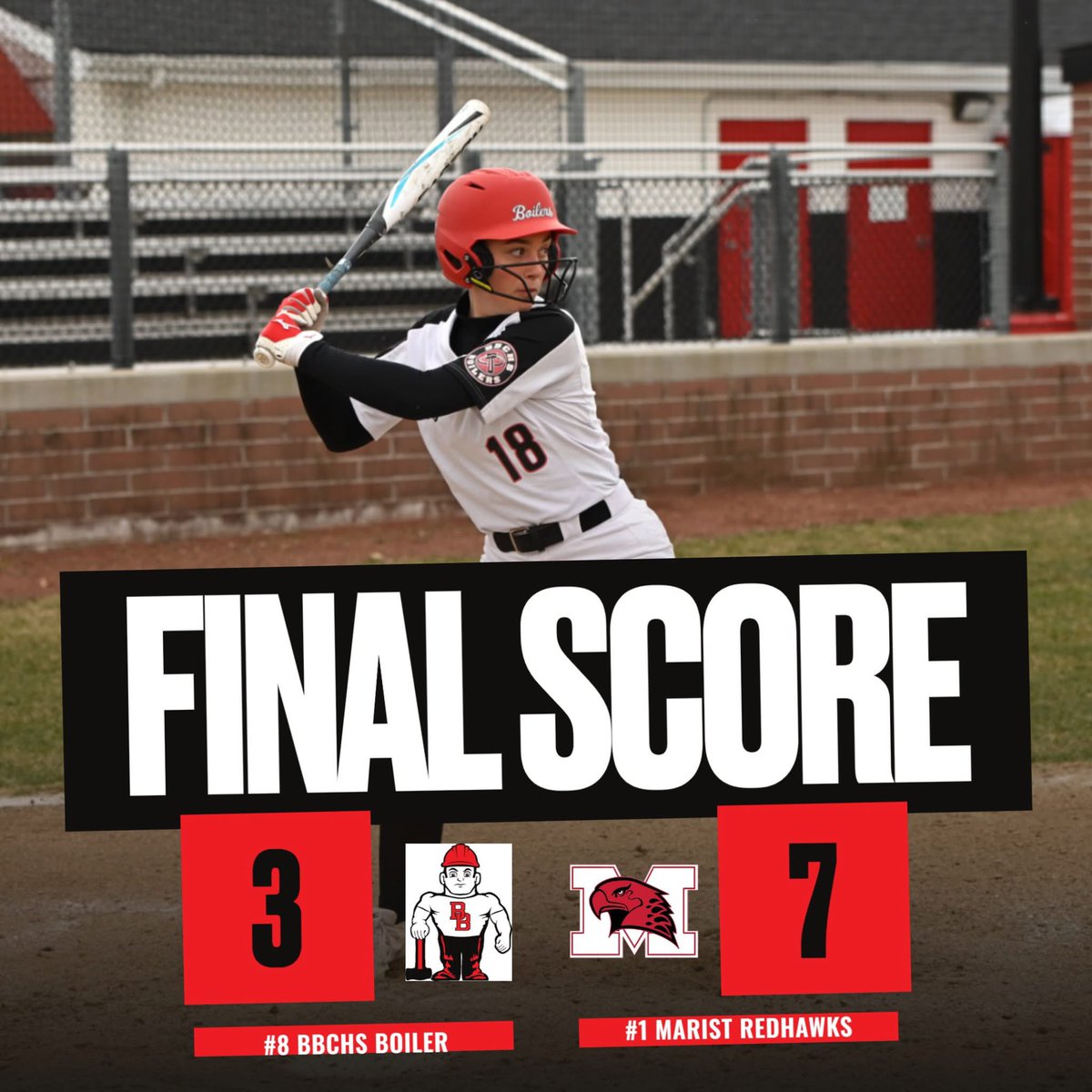 BBCHS Softball (@bbchssball) on Twitter photo Your Boilers fall just short this evening in a hard fought game against #1 Marist. <a href="/livwoolman/">Olivia Woolman</a> had herself a day, & the Boilers loaded the bases in the 7th, but couldn’t push across the tying run. <a href="/EviMac_/">Evi Mac</a> , <a href="/abbie_hofbauer/">Abbie Hofbauer</a>, <a href="/_shannon21/">Shannon Lee</a>, & <a href="/AveryMoutrey5/">Avery Moutrey</a> all had hits as well. Your Boilers fall just short this evening in a hard fought game against #1 Marist. <a href="/livwoolman/">Olivia Woolman</a> had herself a day, & the Boilers loaded the bases in the 7th, but couldn’t push across the tying run. <a href="/EviMac_/">Evi Mac</a> , <a href="/abbie_hofbauer/">Abbie Hofbauer</a>, <a href="/_shannon21/">Shannon Lee</a>, & <a href="/AveryMoutrey5/">Avery Moutrey</a> all had hits as well.