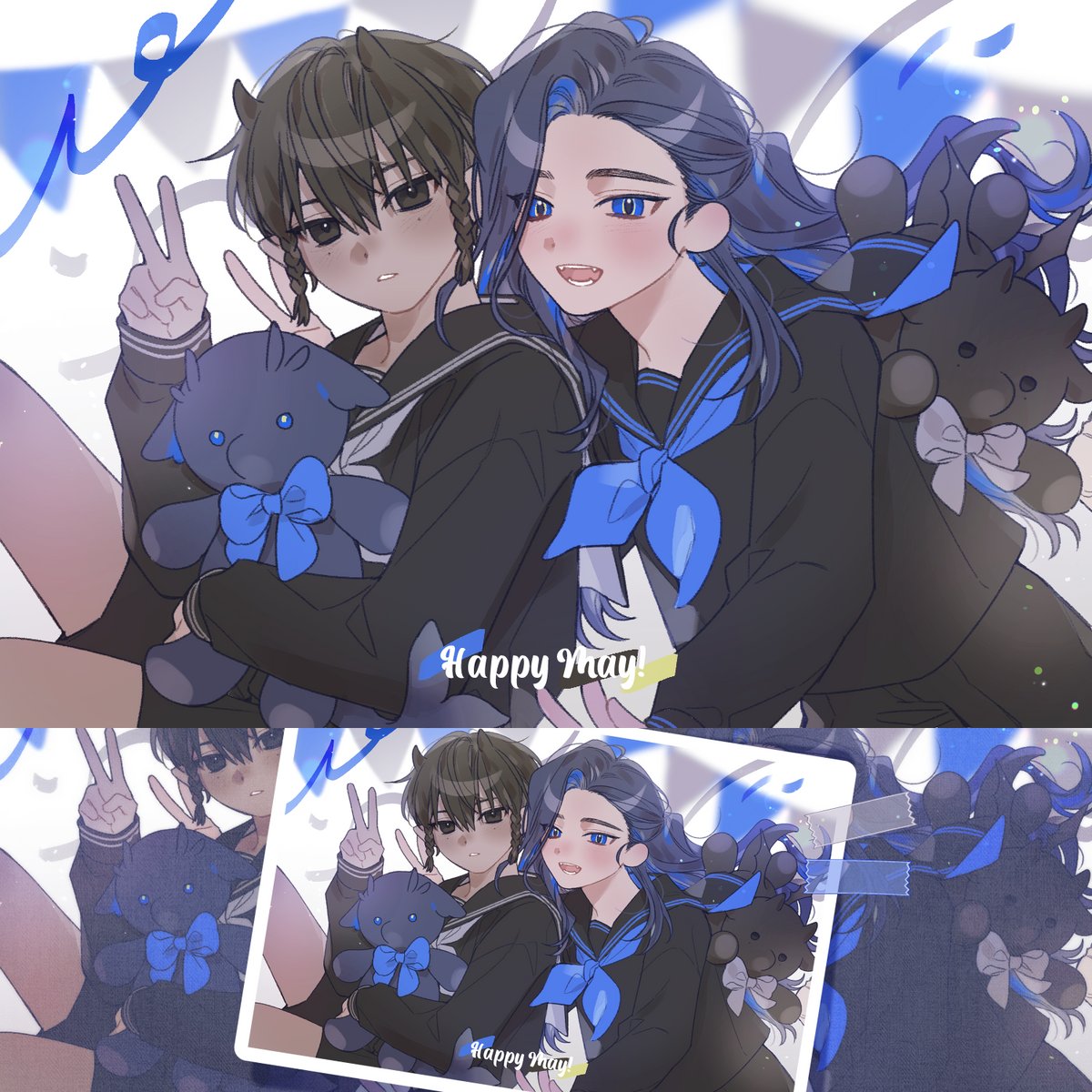 [Rt 💙]

몇 달 동안 정말 기다려왔던 날입니다ㅠㅠ)9
rt 추첨 한분께 [우리들 세상!] 타입을 작업드립니다👍