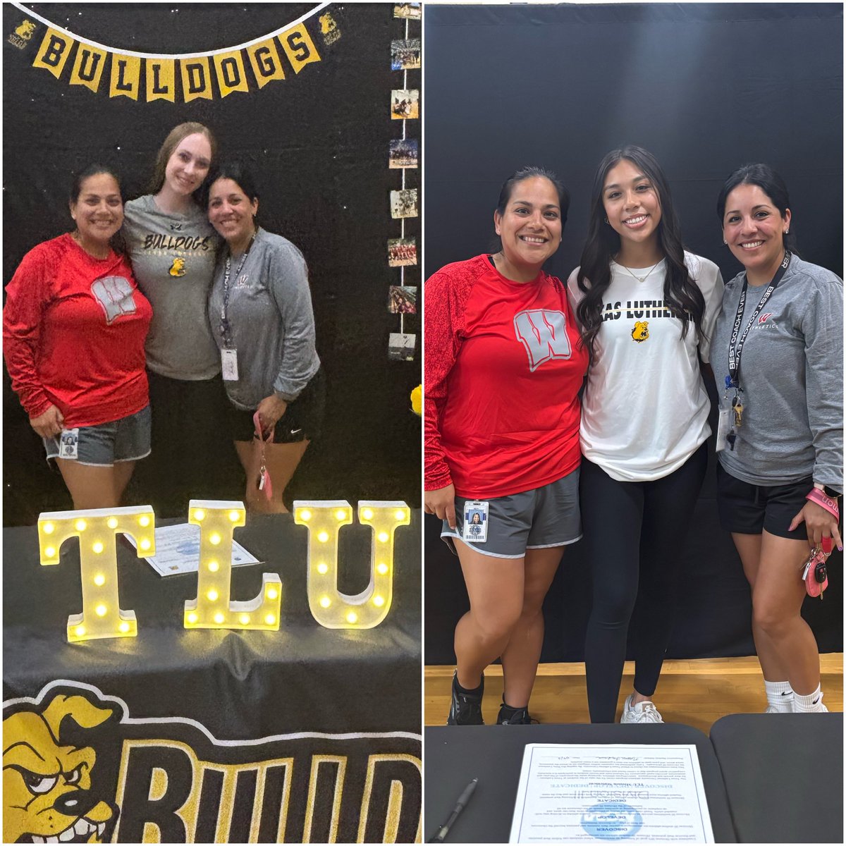 So proud of these young ladies, and know they’re both going to achieve great things in college! 🏐💛🖤🏐#ForeverWolverines