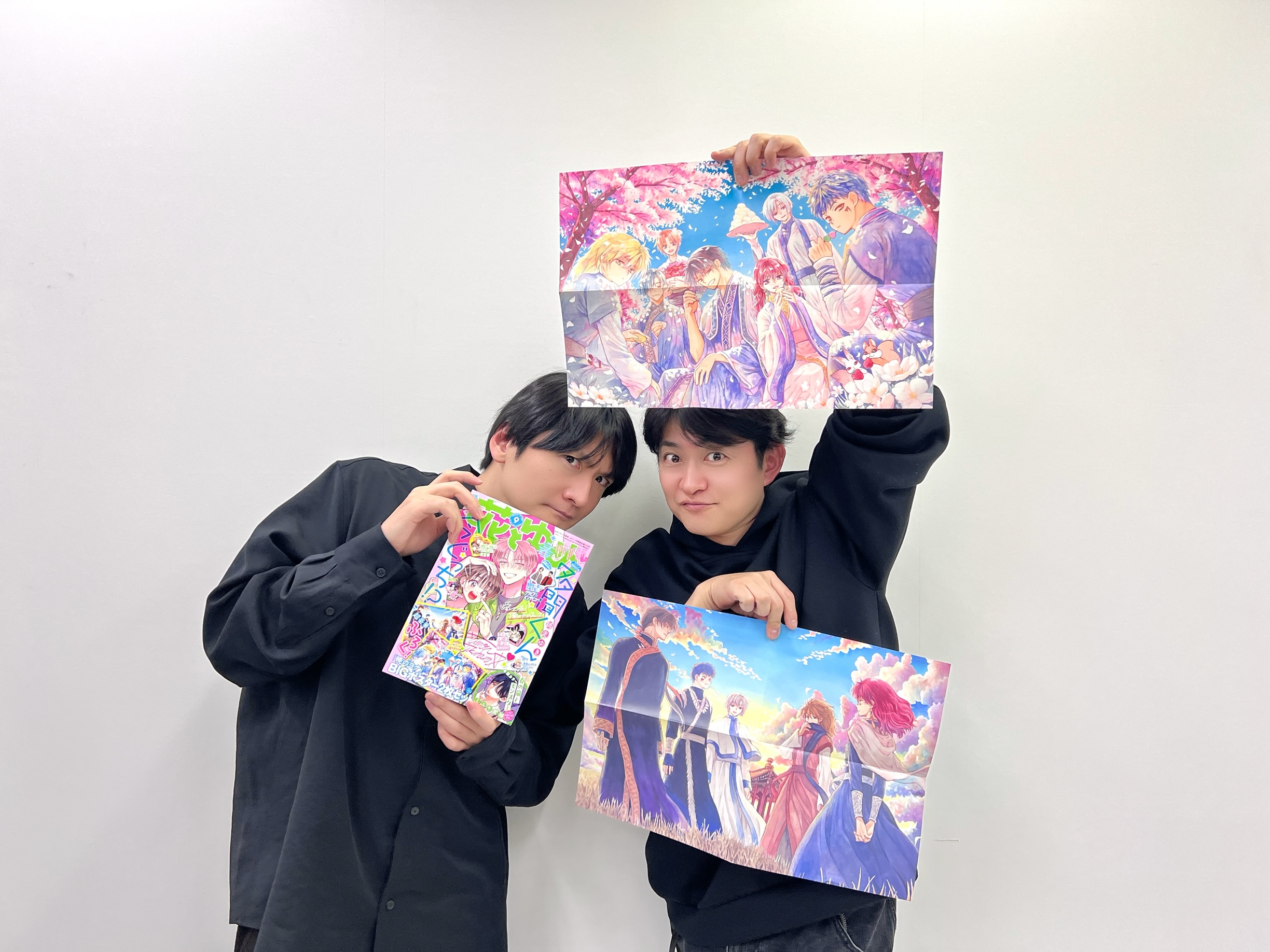 花とゆめ男子会⁉︎らじお　300回記念缶バッジ 下野紘×島崎信長 花とゆめ男子会⁉︎らじお 300回記念缶バッジ 下野紘×島崎信長