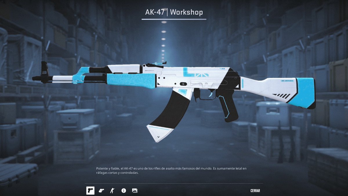 KomeL_oficial's tweet photo. Check the new NEXT GEN skin for @CounterStrike workshop! 🥶
Love 🩵
https://t.co/uDSkdlvaLy

#cs2 #csgo #skins #skin #workshop #design #render #ak47 #videogames #cs https://t.co/HpowmBD8M9