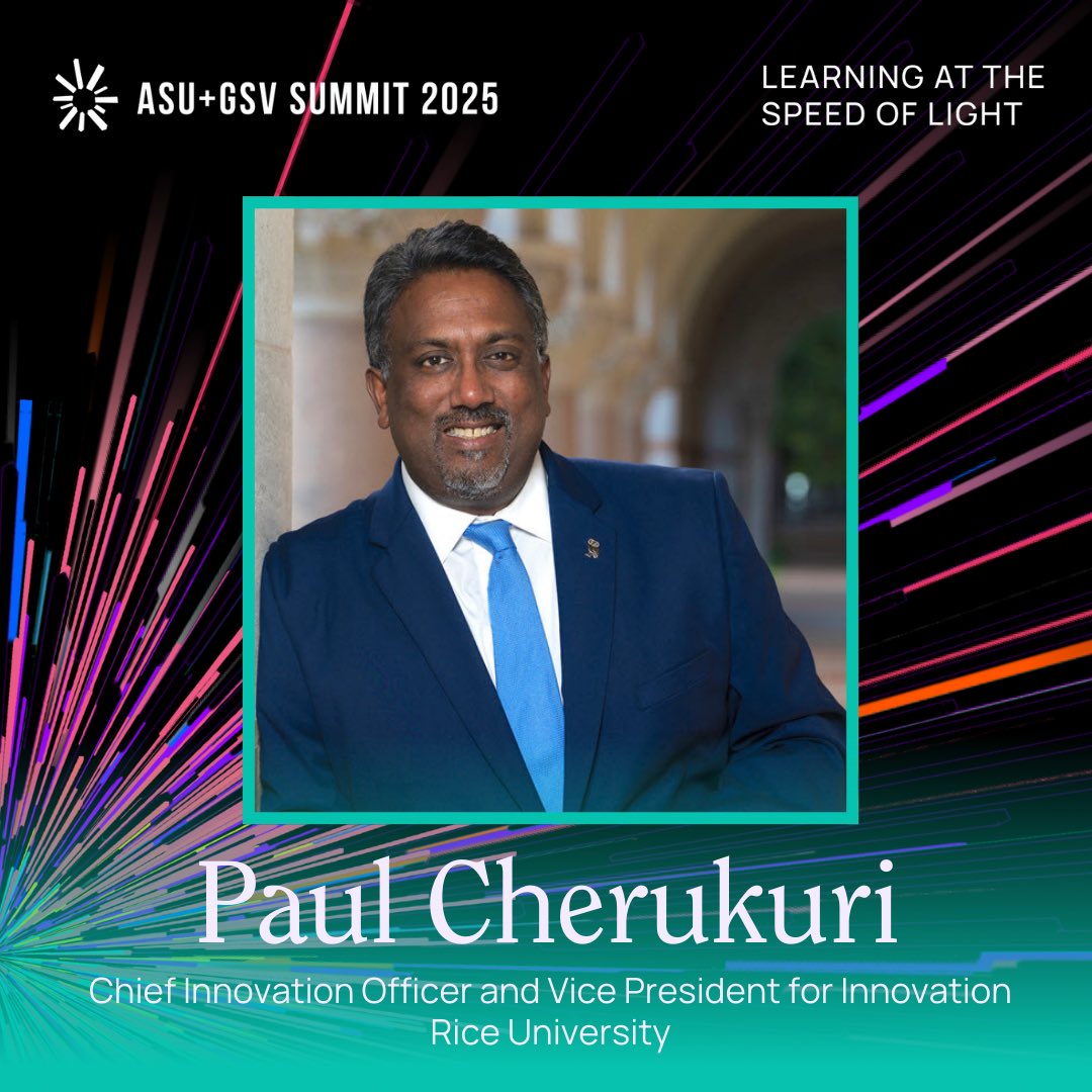Thrilled to take center stage at this year's <a href="/asugsvsummit/">ASU+GSV</a> for a special fireside chat on "The Invisible Hand in Global Innovation" with the always insightful President of Arizona State University, <a href="/michaelcrow/">Michael Crow</a> ! 

And guiding this conversation? None other than Ellen Levy — “the