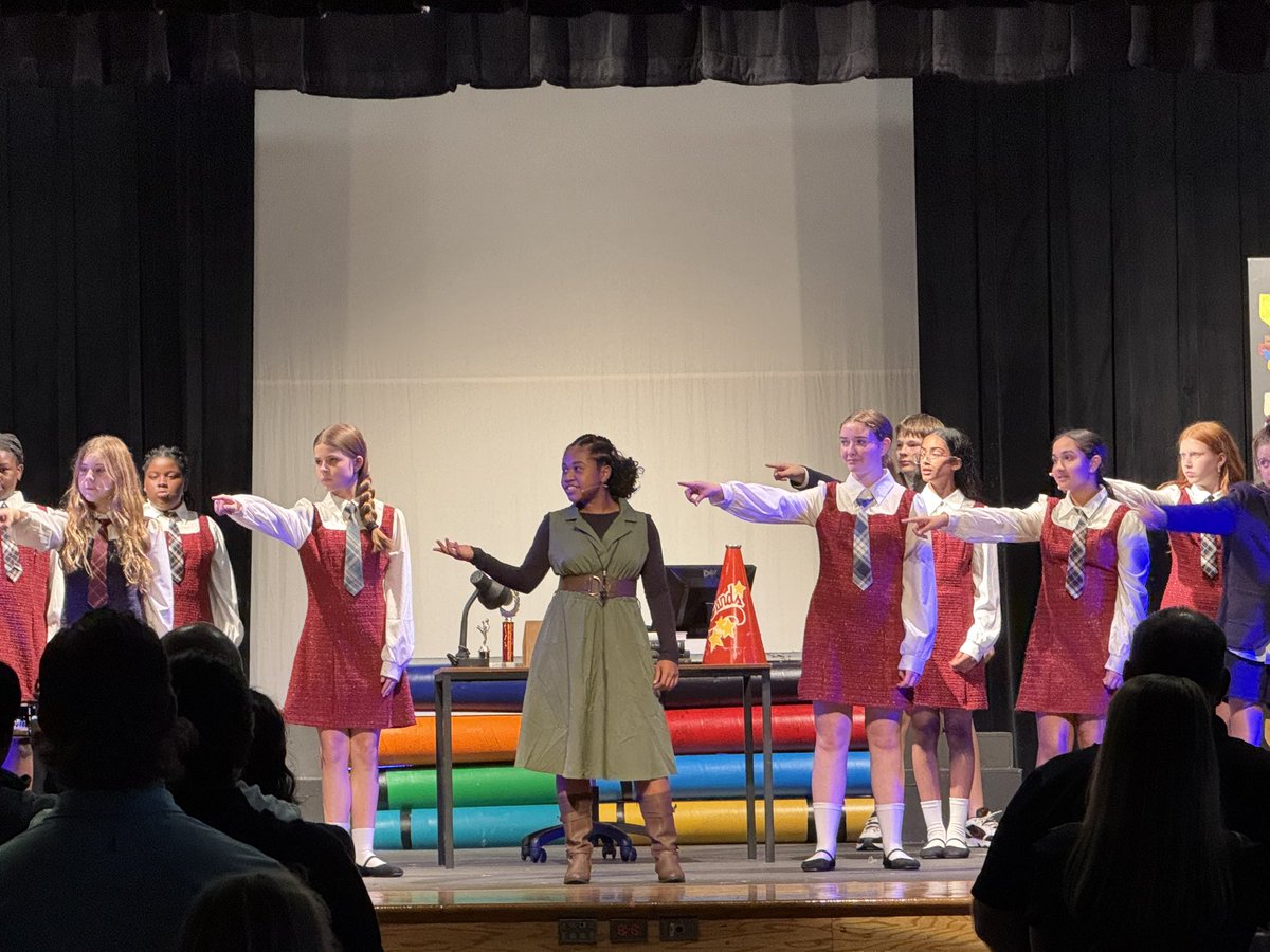 ARJH Theater Performance of Matilda tonight brought down the house! Talent! Two more shows on Friday and Saturday 7PM!