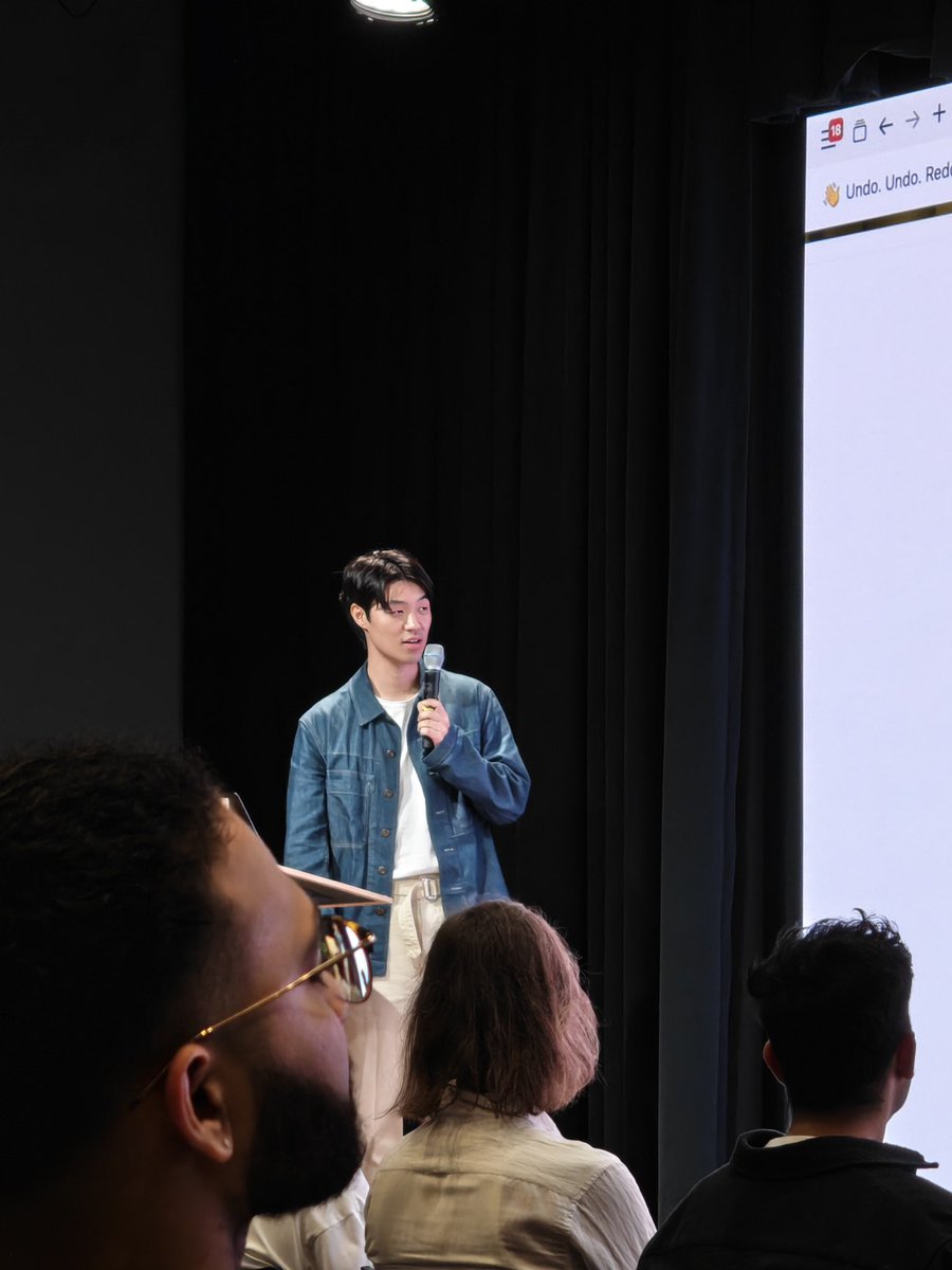 maydzhou's tweet image. lovely event hosted by @contrary and @tryramp tonight
thank you for sharing your vulnerable stories with us (even if some of them have no learnings iykyk)