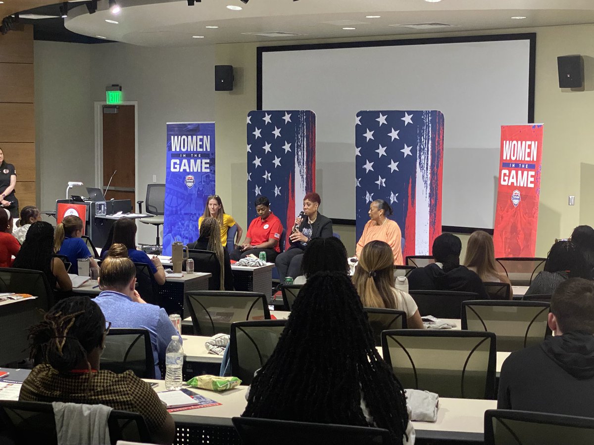 Devrinn Paul (@coachdpaul) on Twitter photo Kicked things off with <a href="/usabasketball/">USA Basketball</a> and some powerful reminders from leaders I respect deeply, including my former head coach <a href="/Coachheard/">Michelle Clark-Heard</a>
• Relationships are the vehicle to opportunity
• Hang out in the lobby connection starts with presence
• Have others advocate for you Kicked things off with <a href="/usabasketball/">USA Basketball</a> and some powerful reminders from leaders I respect deeply, including my former head coach <a href="/Coachheard/">Michelle Clark-Heard</a>
• Relationships are the vehicle to opportunity
• Hang out in the lobby connection starts with presence
• Have others advocate for you
