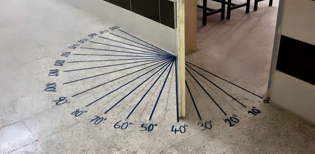 mathladyhazel's tweet image. Protractor door.❤️