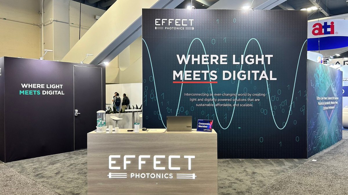 EFFECT Photonics (@effectphotonics) on Twitter photo ๐๐
๐ ๐๐๐๐ ๐๐๐ง ๐
๐ซ๐๐ง๐๐ข๐ฌ๐๐จ ๐
The last 3 days were filled with insightful discussions, innovations and remarkable presentations. A huge thank you to EFFECT Photonics' team for making this event such a success.
#EFFECTPHotonics #OFC25 #Photonics #DSP #AI ๐๐
๐ ๐๐๐๐ ๐๐๐ง ๐
๐ซ๐๐ง๐๐ข๐ฌ๐๐จ ๐
The last 3 days were filled with insightful discussions, innovations and remarkable presentations. A huge thank you to EFFECT Photonics' team for making this event such a success.
#EFFECTPHotonics #OFC25 #Photonics #DSP #AI