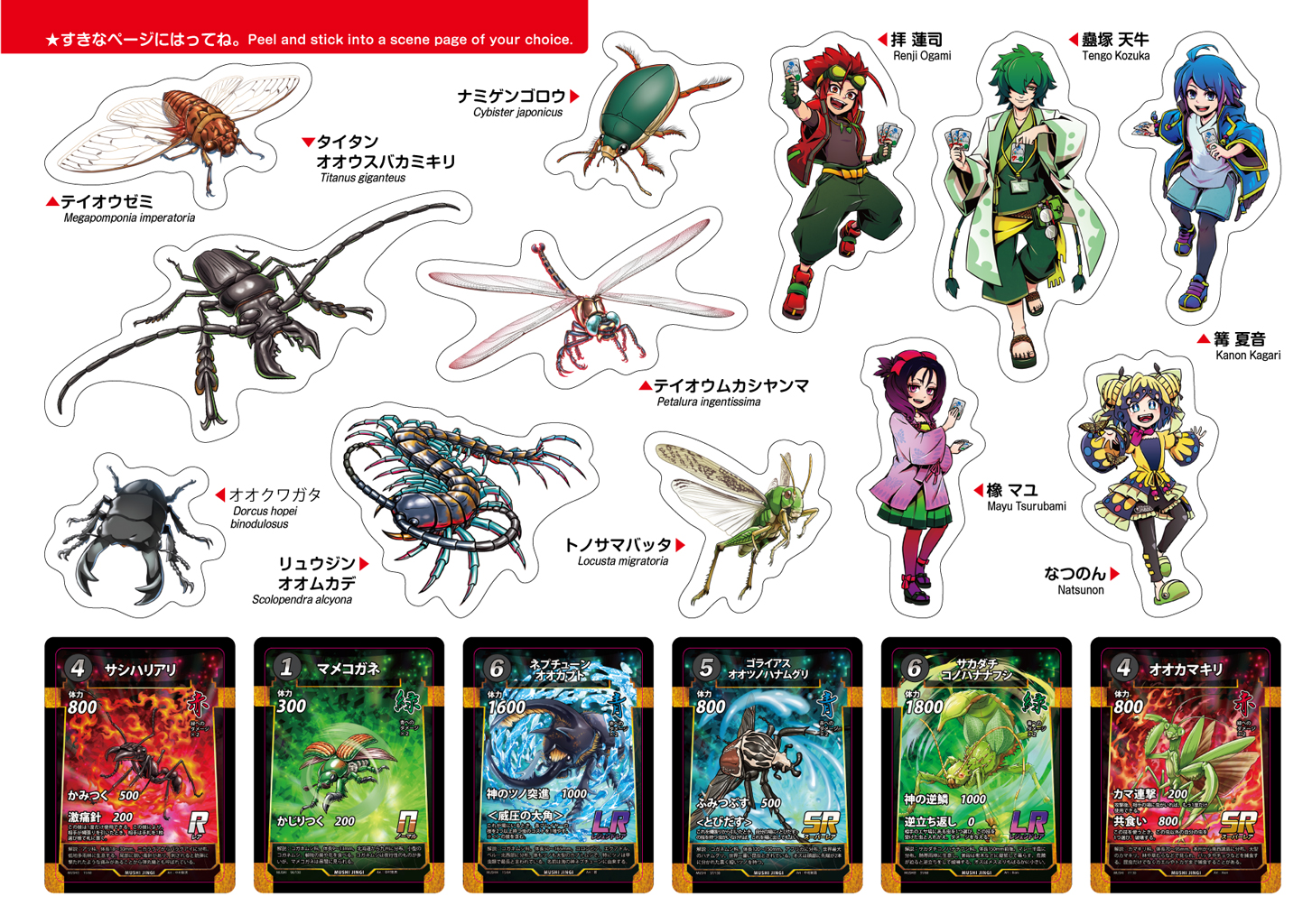 Amazon.co.jp: 虫神器 蟲神器 カード 赤カード 12枚セット