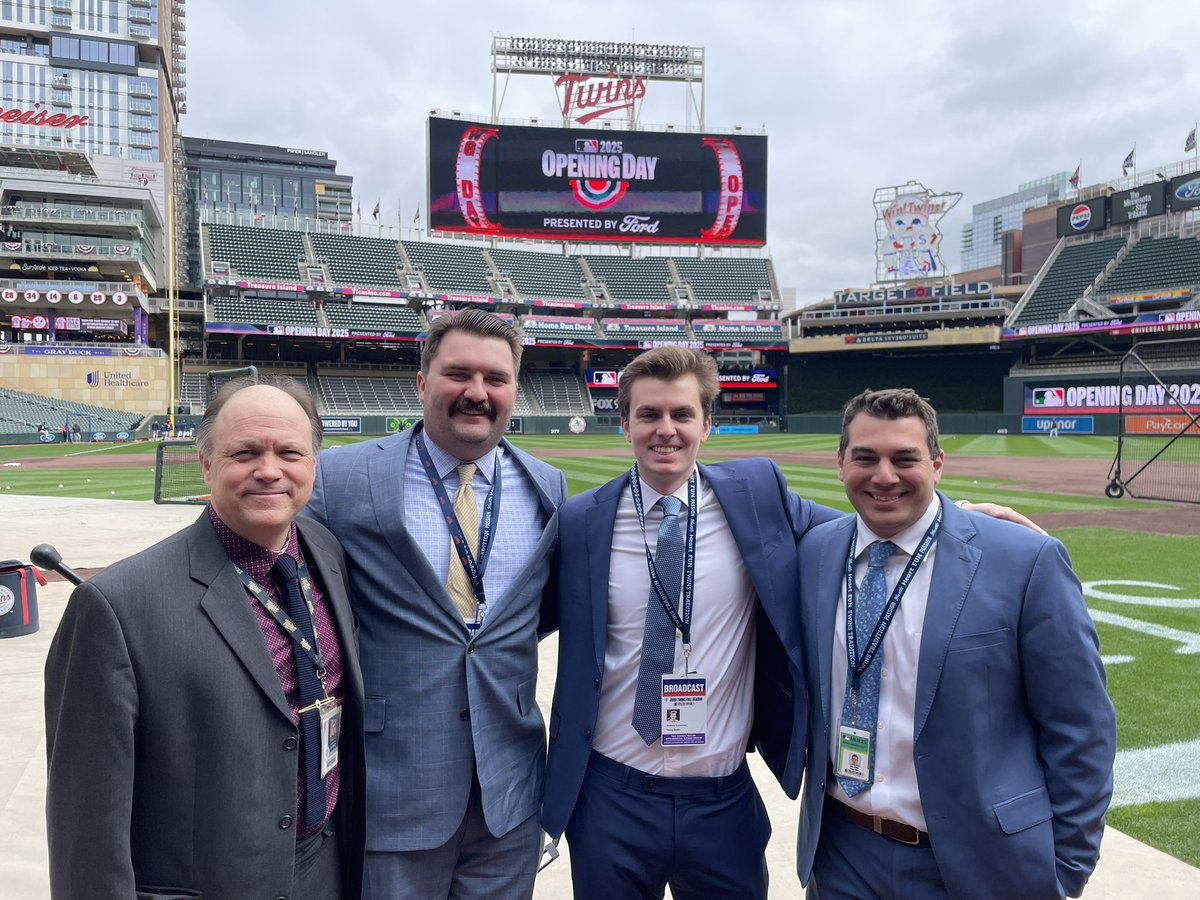 Riley Swenson (@rileymswenson) on Twitter photo The dust has settled, Opening Day is complete. Canโt wait to spend the rest of the year with the <a href="/TwinsRadio/">TwinsRadio</a> team! The dust has settled, Opening Day is complete. Canโt wait to spend the rest of the year with the <a href="/TwinsRadio/">TwinsRadio</a> team!