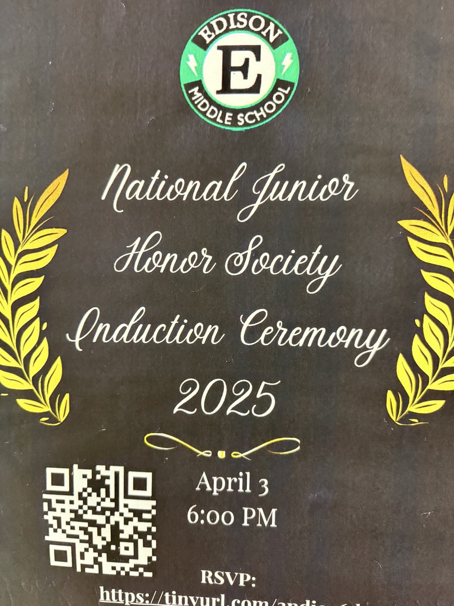 Edison Middle School (@edison_school) on Twitter photo Incredible evening at Edison MS! 🎉 We celebrated our Junior Honor Society induction with proud parents and students. Huge thanks to Ms. Berryman, Ms. Martinez, Ms. Reyes, and Ms. Vivanco for making it possible. 🌟
<a href="/MrGuzmanHISD/">Johnatan Guzman</a> <a href="/AprilColeman74/">April Coleman</a> <a href="/BrettGallini/">Brett Gallini, Ed.D.</a> <a href="/MrsTReyes/">Tonya Reyes</a> <a href="/donawhi/">Donna Dickson-White</a> Incredible evening at Edison MS! 🎉 We celebrated our Junior Honor Society induction with proud parents and students. Huge thanks to Ms. Berryman, Ms. Martinez, Ms. Reyes, and Ms. Vivanco for making it possible. 🌟
<a href="/MrGuzmanHISD/">Johnatan Guzman</a> <a href="/AprilColeman74/">April Coleman</a> <a href="/BrettGallini/">Brett Gallini, Ed.D.</a> <a href="/MrsTReyes/">Tonya Reyes</a> <a href="/donawhi/">Donna Dickson-White</a>