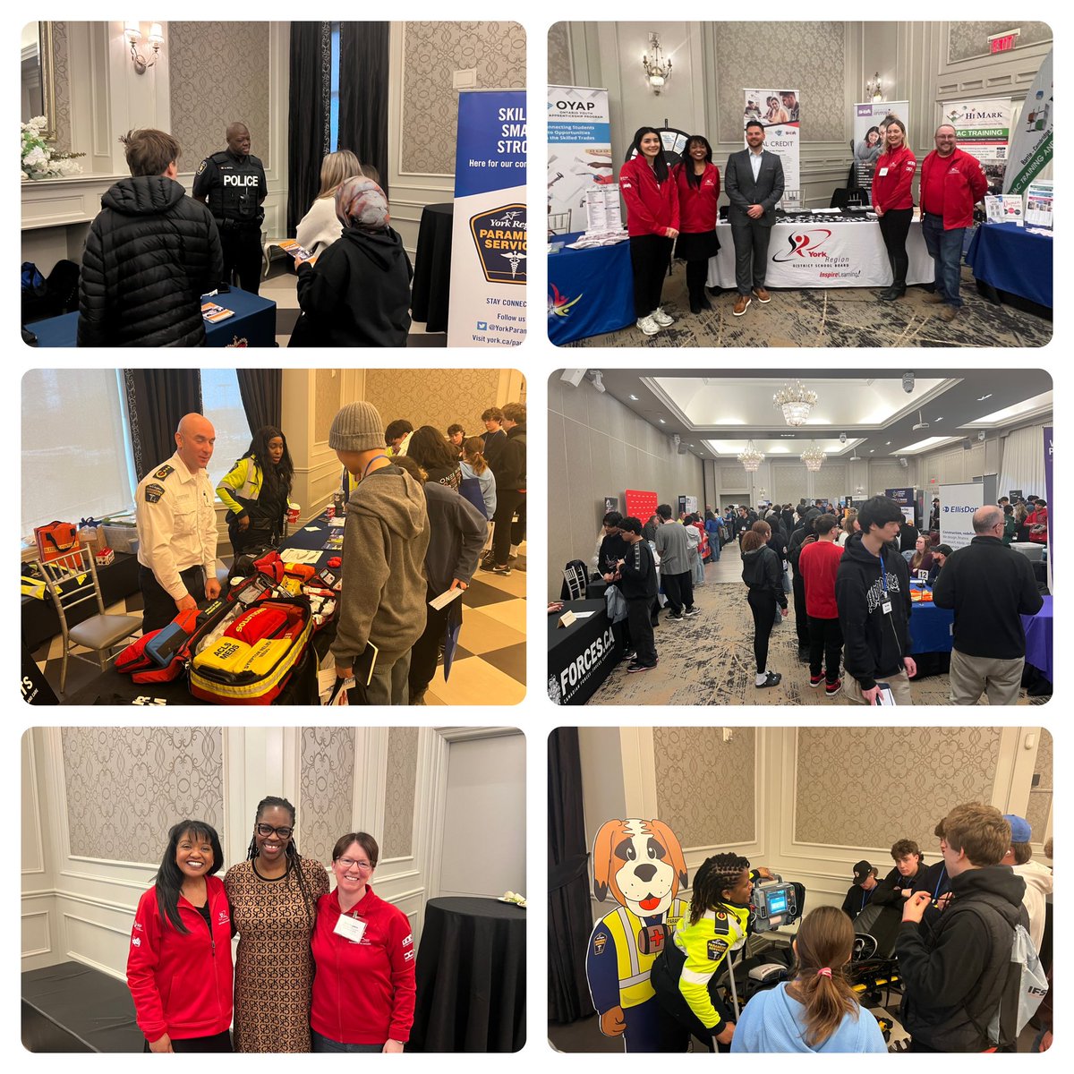 Thank to all of our community partners who joined us at at “Fast Track: Explore Your Future Student Conference” for taking the time to meet with students to discuss employment &amp; training opportunities <a href="/YRDSBPathways/">YRDSB Pathways</a>