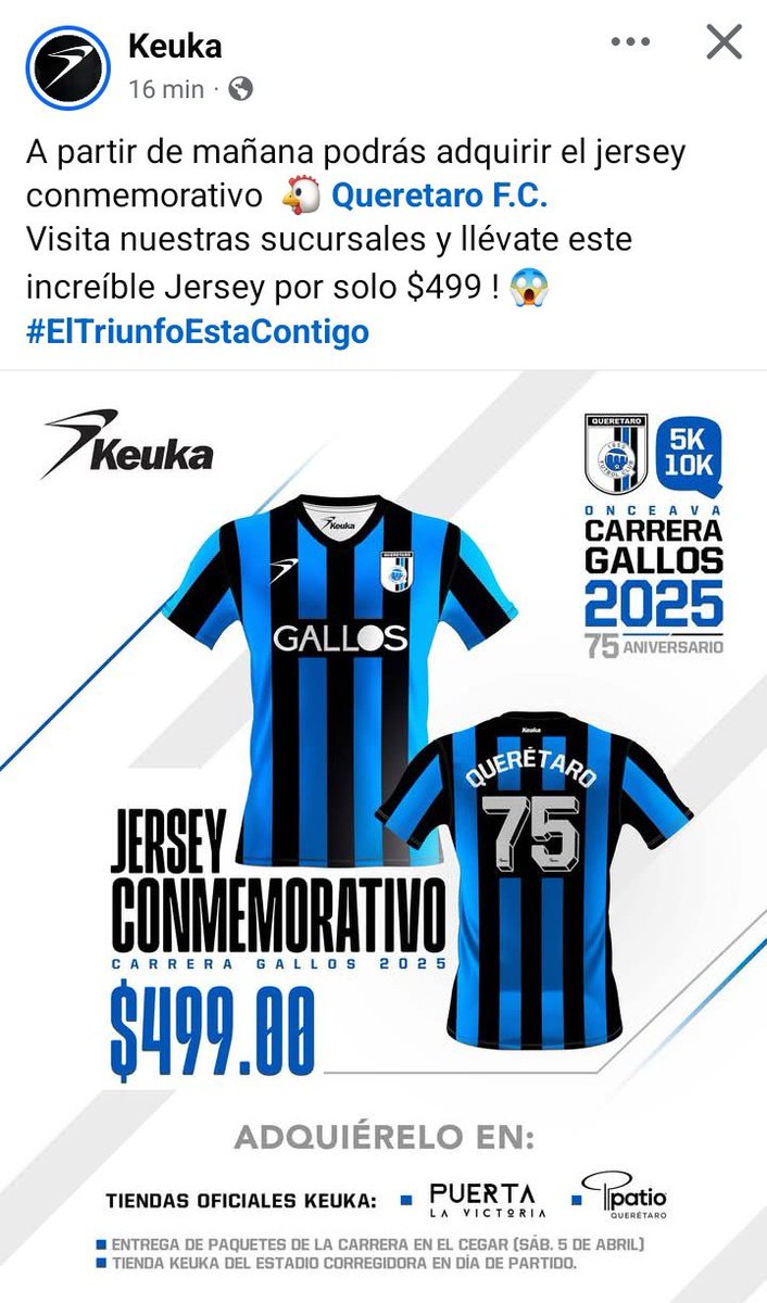 Ahhh caray,que no era exclusiva para corredores !?