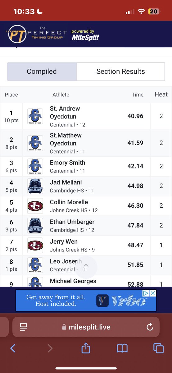Great track meet at home today!!! #1% better everyday, Spring practice starts on the first🔵⚫️!!!
<a href="/scottie_connors/">Scottie Connors</a> <a href="/CoachAMiller/">Adam Miller</a> <a href="/CHSKnightsFB/">Centennial Football</a> <a href="/CoachAWilson10/">Andrew Wilson</a> <a href="/CSAPrepStar/">PREPSTAR</a> <a href="/NEGARecruits/">Northeast Georgia Recruits</a> <a href="/RecruitGeorgia/">Recruit Georgia</a> <a href="/RBNixonJR/">Reginald Nixon</a> <a href="/CentreFootball/">Centre College Football</a> <a href="/CoachSamKent/">Sam Kent</a> <a href="/coachfish42/">Jeff Fisher</a>