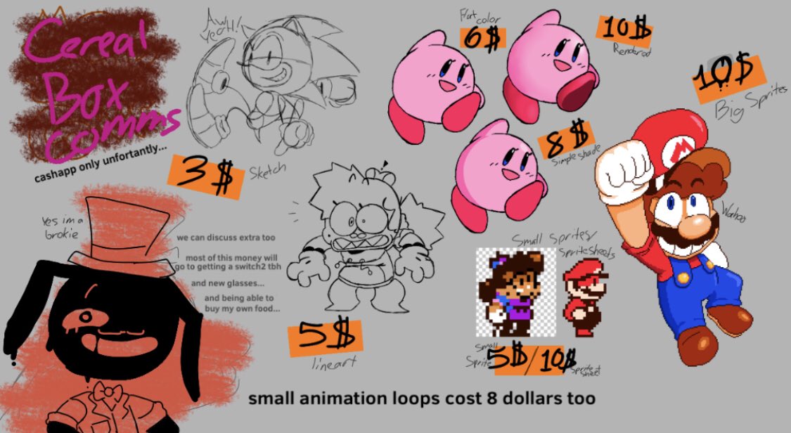 cereal box🔞 tweet media