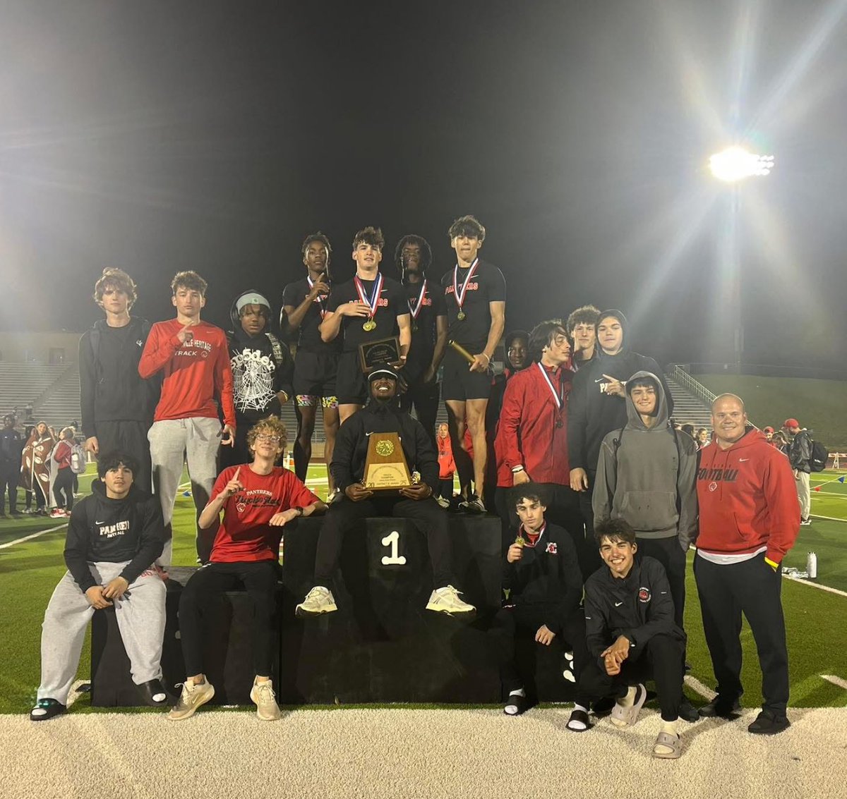 District Champs!! These young men and a lot more not pictured competed against great competition and rose to the top! Couldn’t be more proud! On to Area!