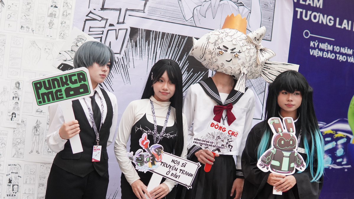 💥【𝗘𝗩𝗘𝗡𝗧 𝗥𝗘𝗖𝗔𝗣 – 𝗣𝗨𝗡𝗞𝗚𝗔𝗠𝗘 𝗫 𝗛𝗖𝗖!】💥

Hey everyone! 🎉(≧▽≦)/

The HCC - Hanoi Architecture University Comic Club’s launch event has officially wrapped up, PunkgaMe and <a href="/StoryProtocol/">Story</a> are beyond proud to be the main sponsor for this incredible milestone!