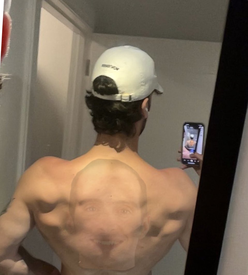 Bro idk if that is you in real life, but that is a sick looking back.