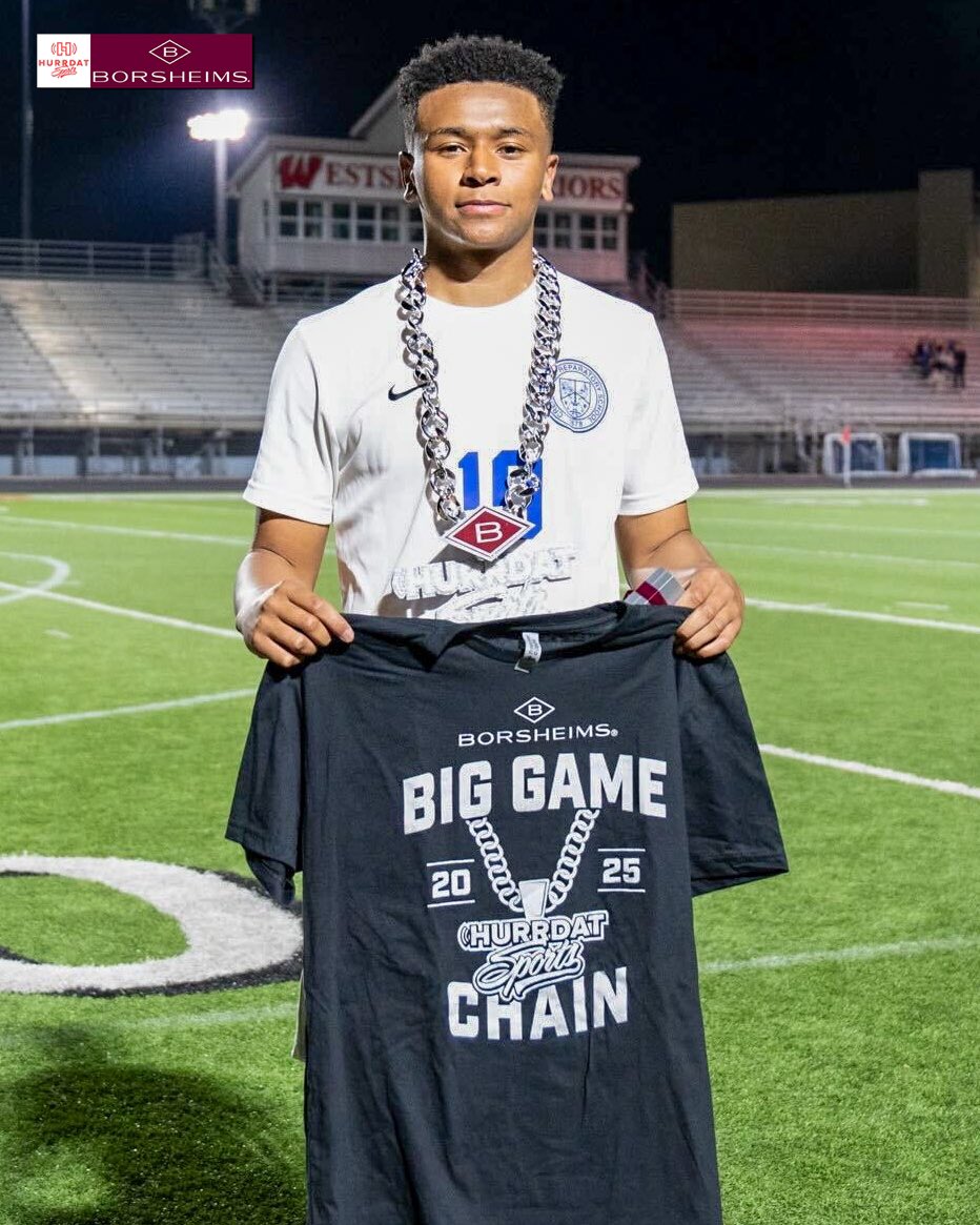 BIG GAME CHAIN = <a href="/j_igwenma/">Jordan Igwenma</a> 🥶

Igwenma had two second half goals to lead No. 1 Creighton Prep past No. 8 Omaha Westside in the Junior Jays 4-2 road win. 

#nebpreps | <a href="/Borsheims/">Borsheims</a>