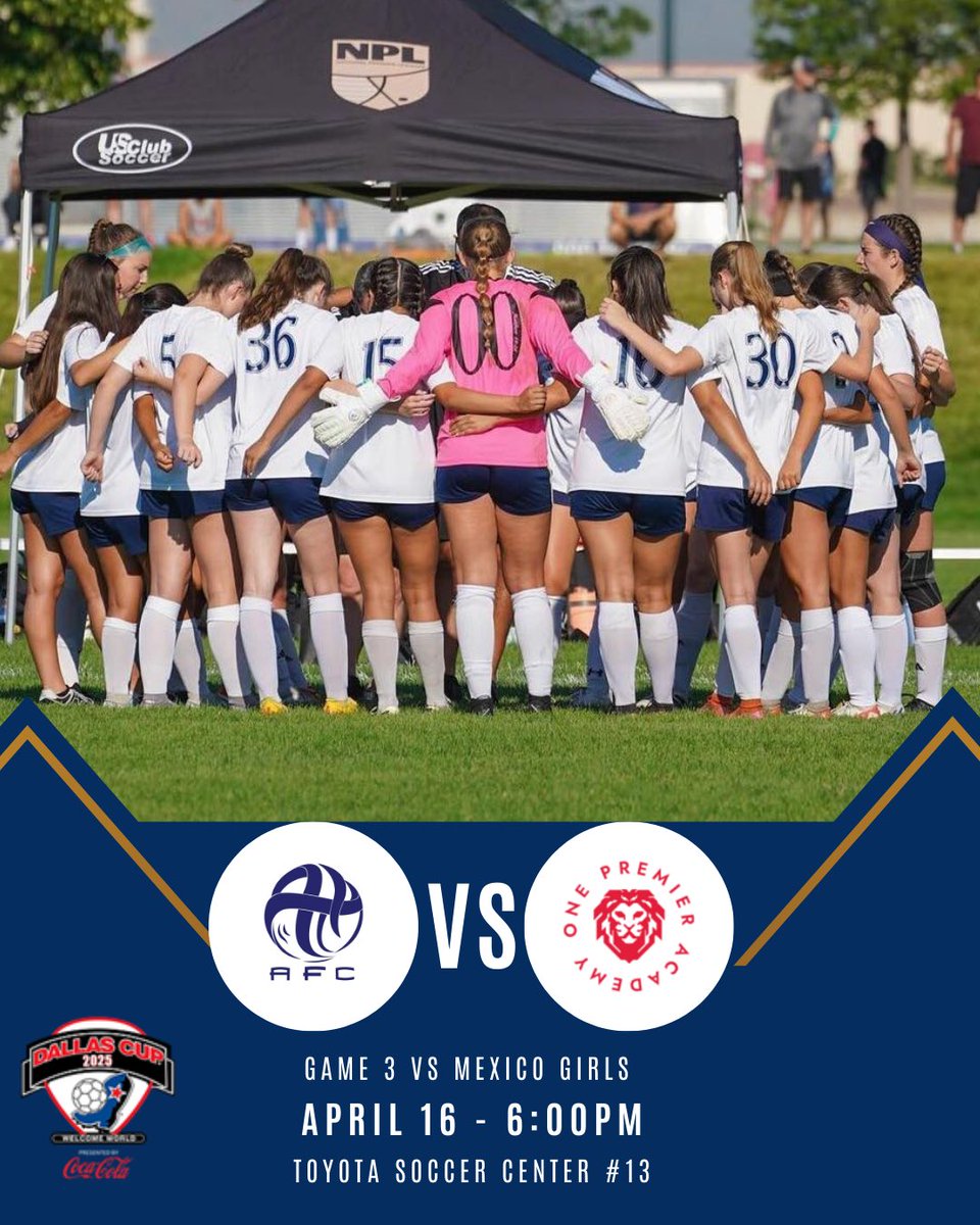 Gearing up for the Dallas Cup 4/14!!