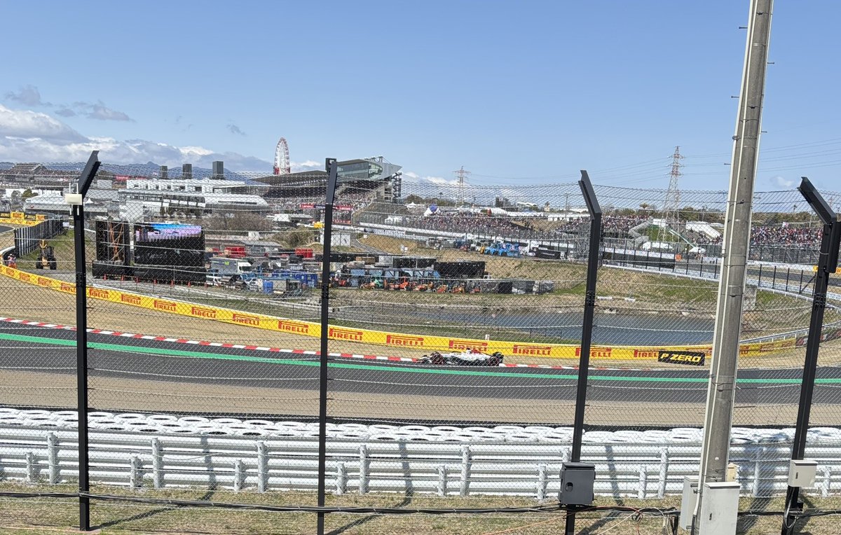 #F1 すごい人が多い　金曜から