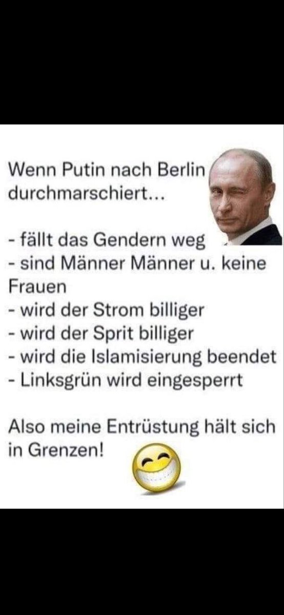 😂 Meine Entrüstung hält sich in Grenzen