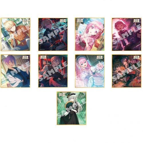 プロセカ」新グッズ情報📣 🎉 ミニ色紙コレクション第48弾A/B/C 発売日