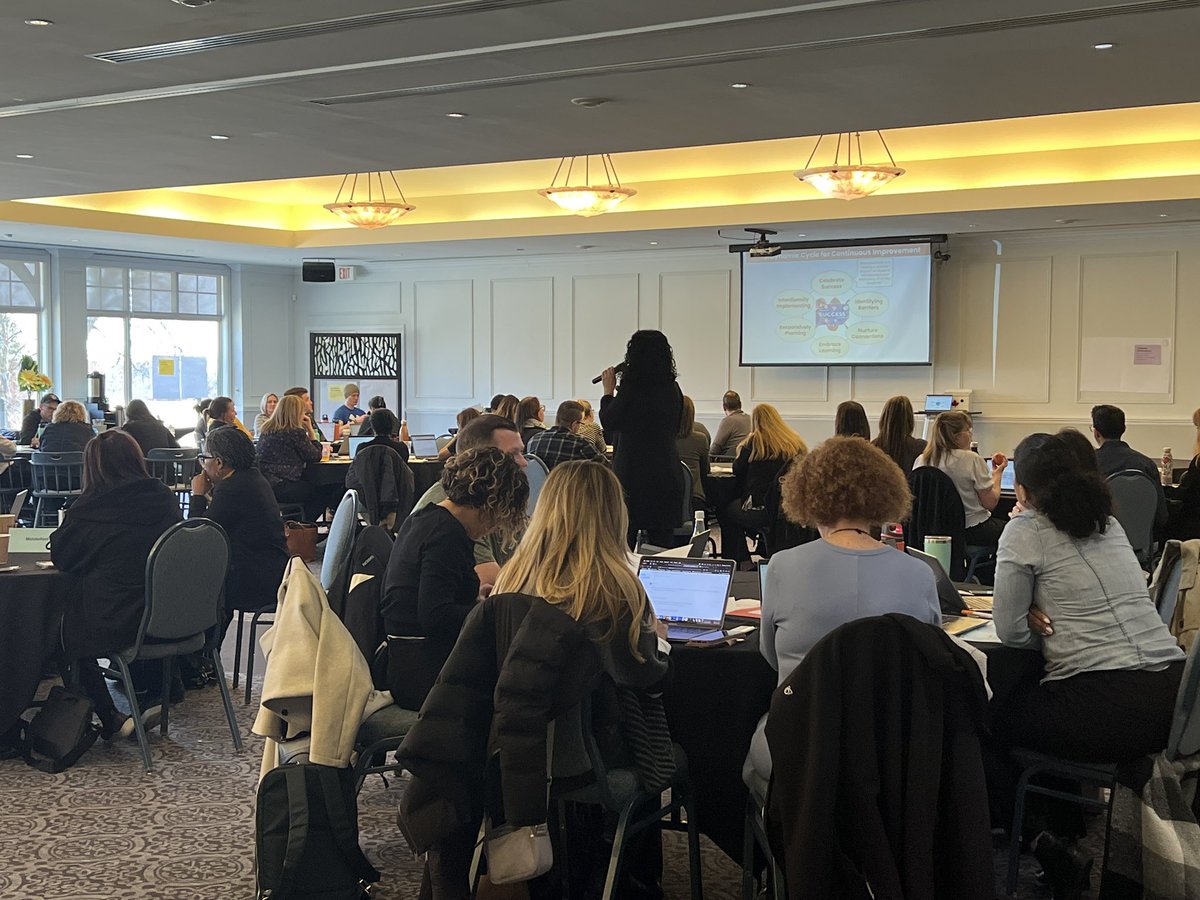 Collaborative connections - Student Success teams from each <a href="/YRDSB/">York Region DSB</a> secondary school engaged in discussions to inform action plans to support student achievement &amp; well being.  It was great to learn from one another and to hear about innovative practices across the region.
