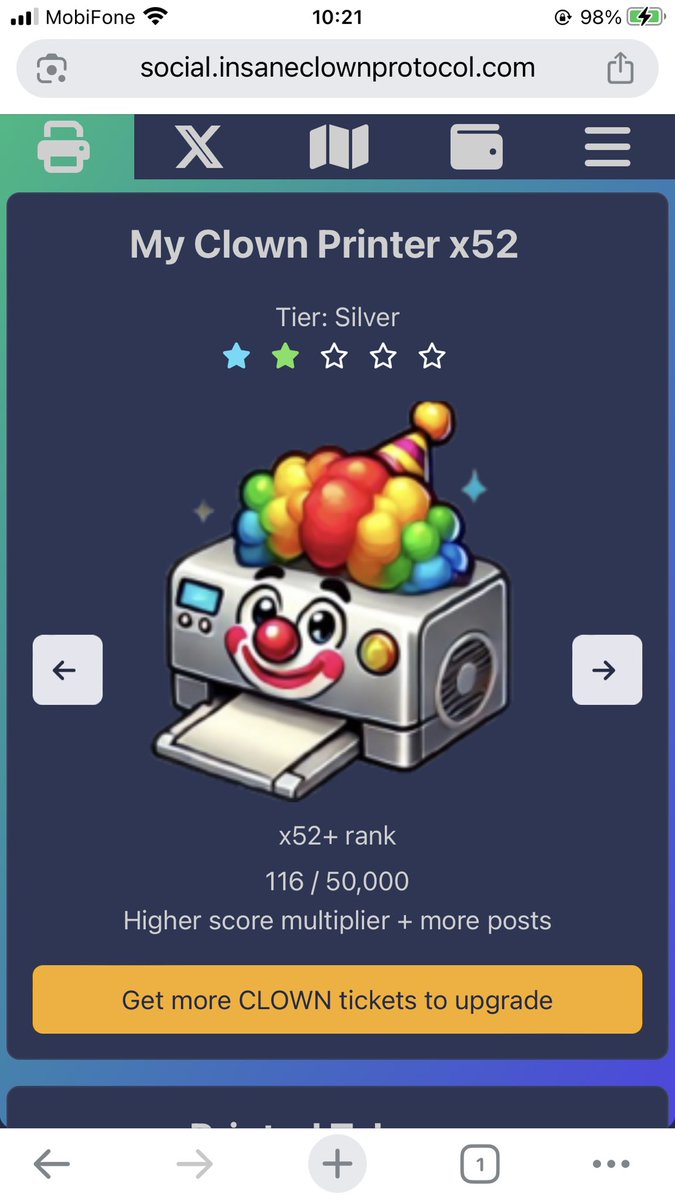 Join us at social.insaneclownprotocol.com  
Offer and collect rewards by interacting with projects and people on the X Social Network.With the Insane $CLOWN Protocol, the possibilities are truly endless.The future is on-chain on $ICP and it looks very CLOWNish <a href="/realclownicp/">$CLOWN on ICP</a> <a href="/longaddress/">NAKLOL🛜🖥️</a>