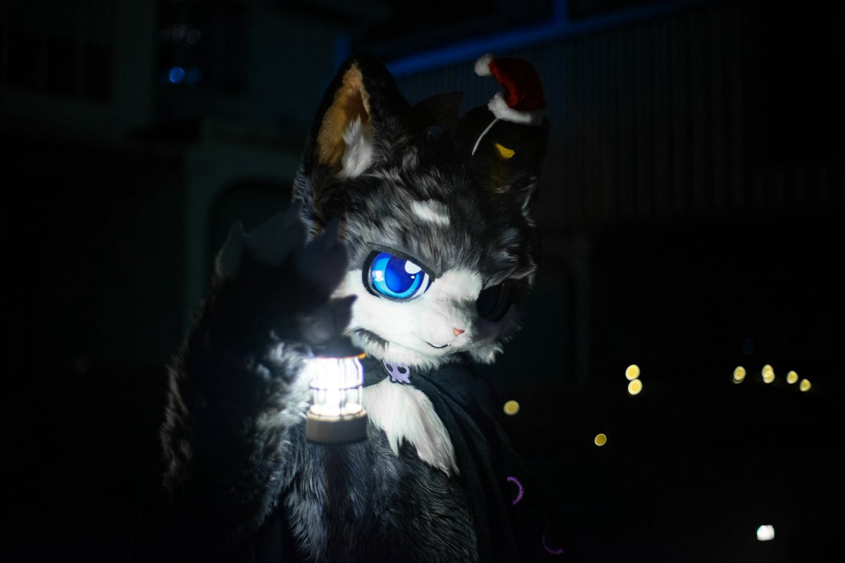 今晚晚上就去找你🦇

#FursuitsFriday 
📷：小华