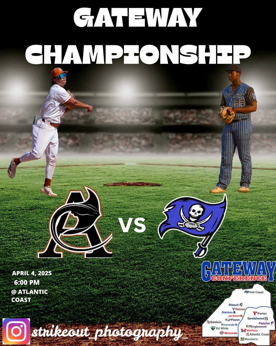 Strikeout Photography (@paulsim5198139) on Twitter photo AC vs First Coast for the Gateway Conference Championship. 6pm at Atlantic Coast. <a href="/BrentASJax/">Brent Martineau</a> <a href="/talleymama/">Tammie K Talley</a> <a href="/DuvalSports/">Duval Sports</a> <a href="/CoachBarnes904/">BARNES 23</a> <a href="/CFreemanJAX/">Clayton Freeman</a> AC vs First Coast for the Gateway Conference Championship. 6pm at Atlantic Coast. <a href="/BrentASJax/">Brent Martineau</a> <a href="/talleymama/">Tammie K Talley</a> <a href="/DuvalSports/">Duval Sports</a> <a href="/CoachBarnes904/">BARNES 23</a> <a href="/CFreemanJAX/">Clayton Freeman</a>